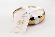 Afbeelding in Gallery-weergave laden, J-Line geurkaars Livia metaal goud small 13x13x3,5cm