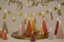 Afbeelding in Gallery-weergave laden, Rustik Lys kaars kerstboom skin 1 stuk 10x20cm
