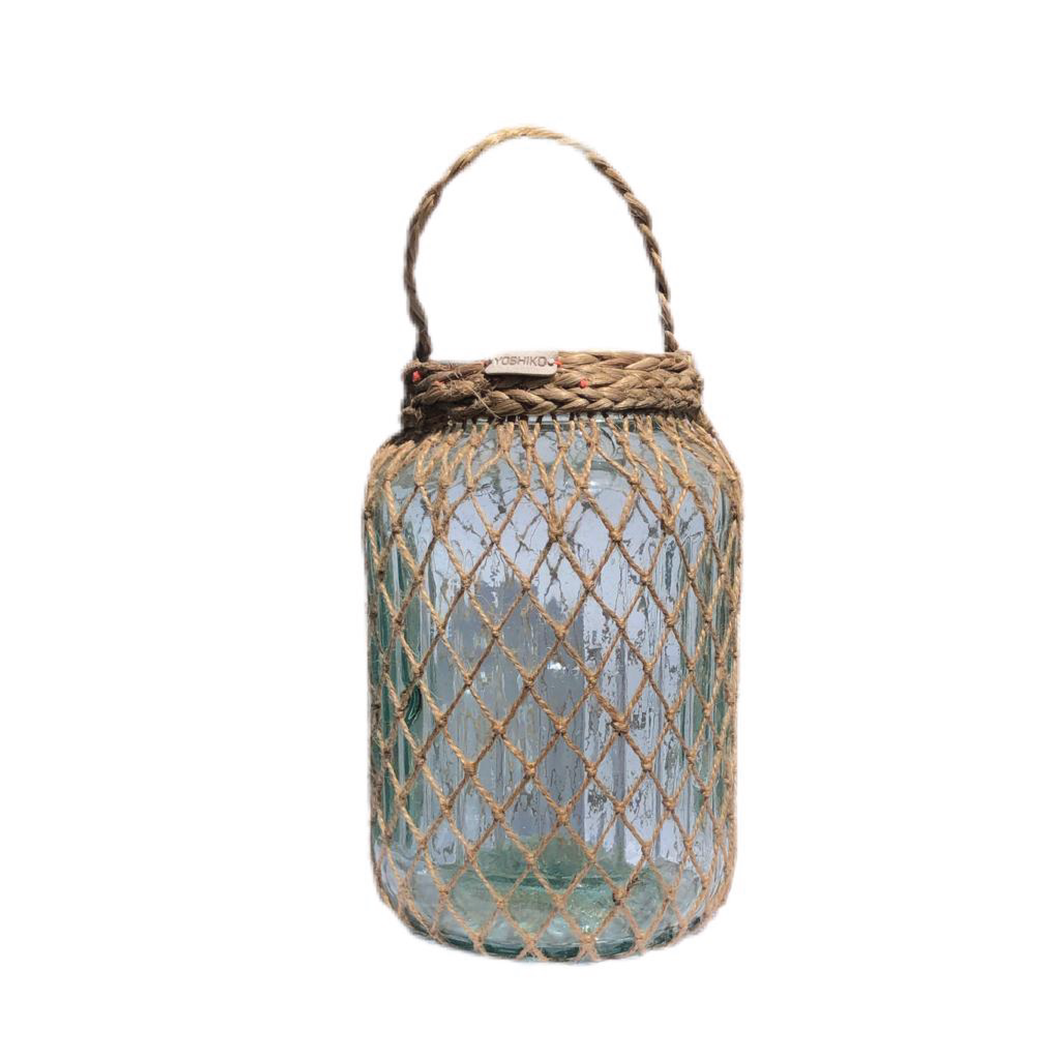 Yoshiko Homeware Singra kaarsenhouder 11cm diameter 21cm hoog