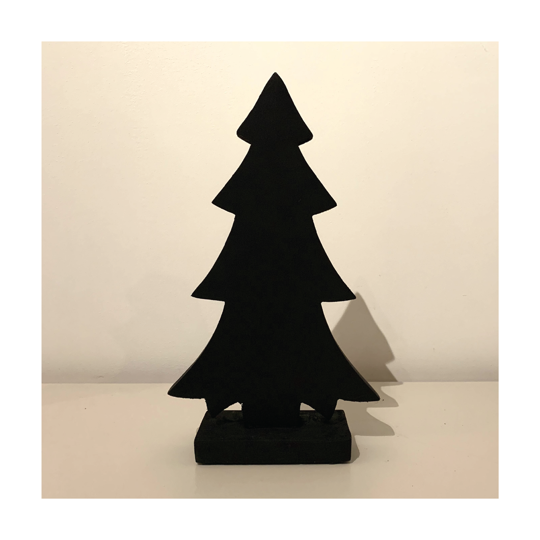 Elzet kerstboom MR-648  32cm zwart