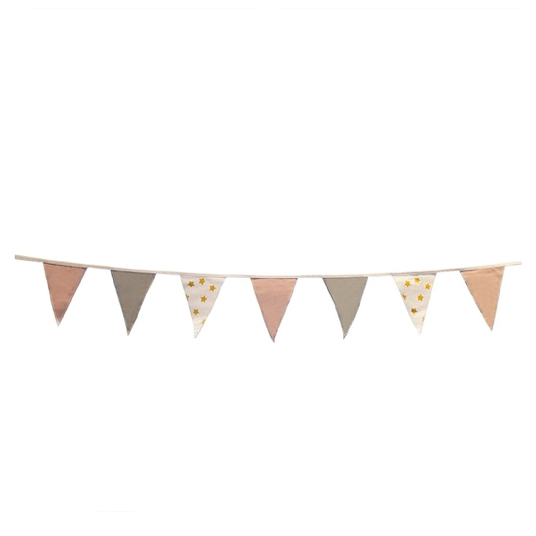 Overseas vlag Sparkle 260x20cm