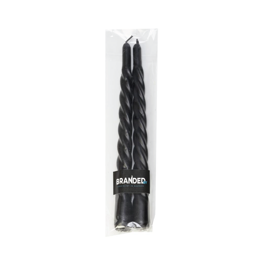 Branded By swirldinerkaars black (set 2)