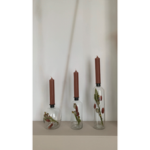 Afbeelding in Gallery-weergave laden, Home Society kandelaar Pien CL S compleet met droogbloemen en kaars
